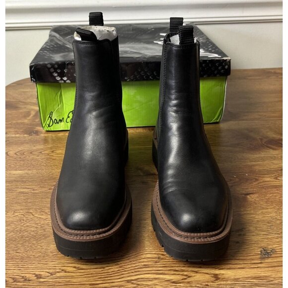 Sam Edelman Women's Laguna Chelsea Boot Black Size 5 - Picture 2 of 6